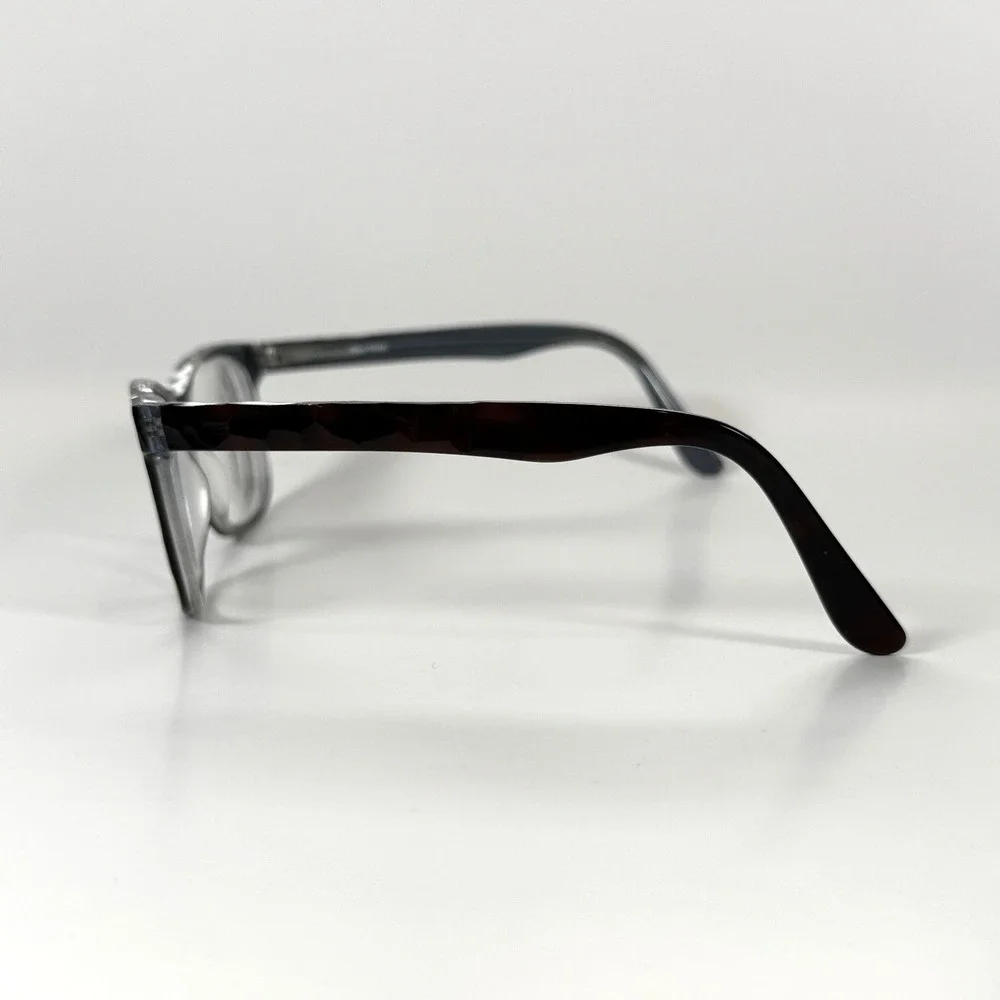 VERA WANG V347 TO Eyeglasses Frame Only 51-19-137 Black Texturized 59 Handmade